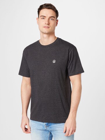 T-Shirt Volcom en noir : devant