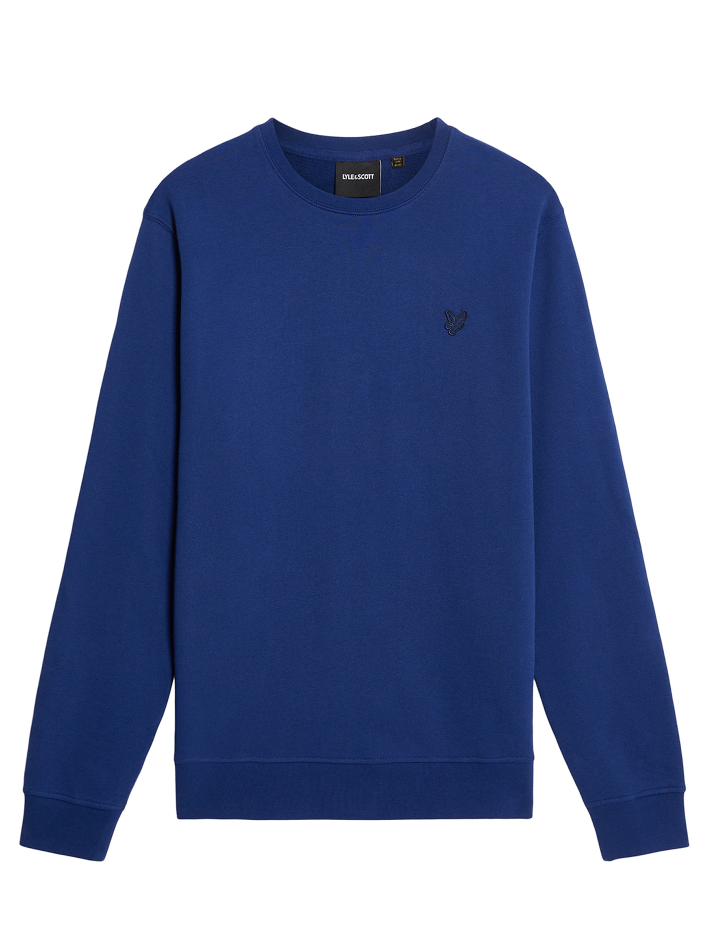Lyle & Scott Sweatshirt in Blauw: voorkant