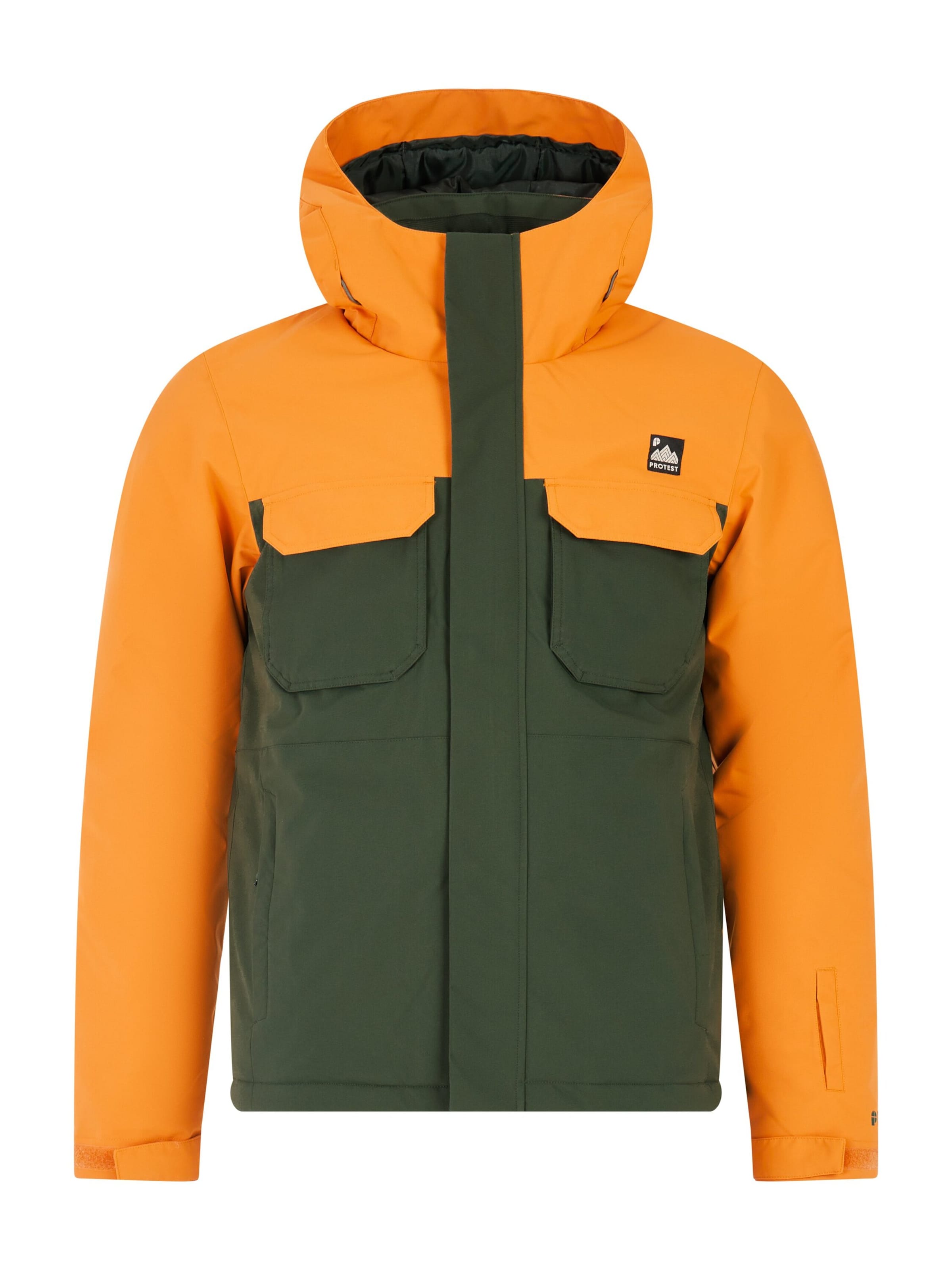 PROTEST Sportjacke 'PRTKajo'‌‌‌‌‌‌‌‌‌‌ in Grün: Vorderseite