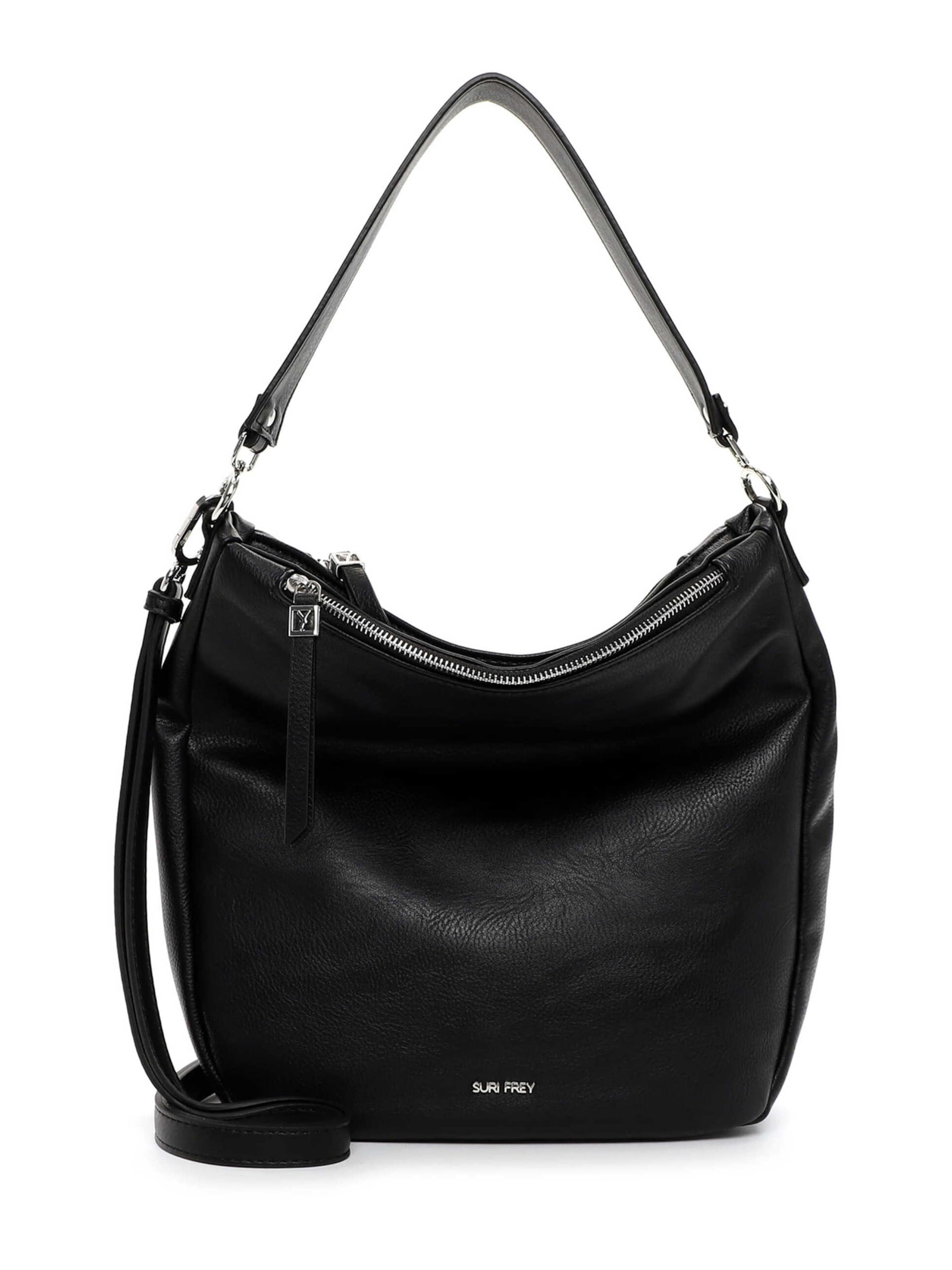 Suri Frey Schultertasche 'Abbey' in Schwarz: Vorderseite