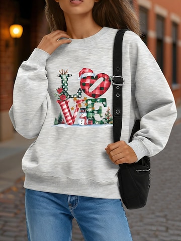 GORHEY Trui in Grijs: voorkant