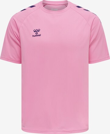 Hummel Funktionsshirt 'Poly' in Pink: predná strana