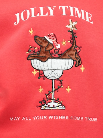 LeGer by Lena Gercke Sweatshirt 'Evie' in Red