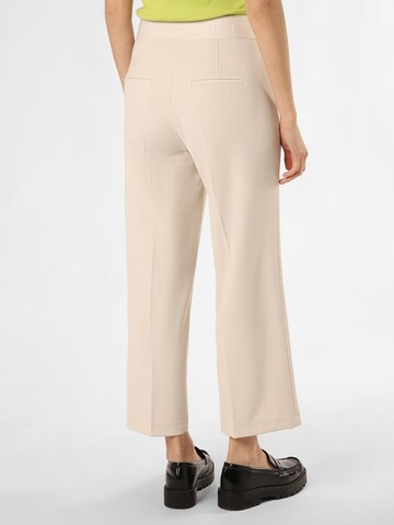 Cambio Regular Pleated Pants 'Cameron' in Beige