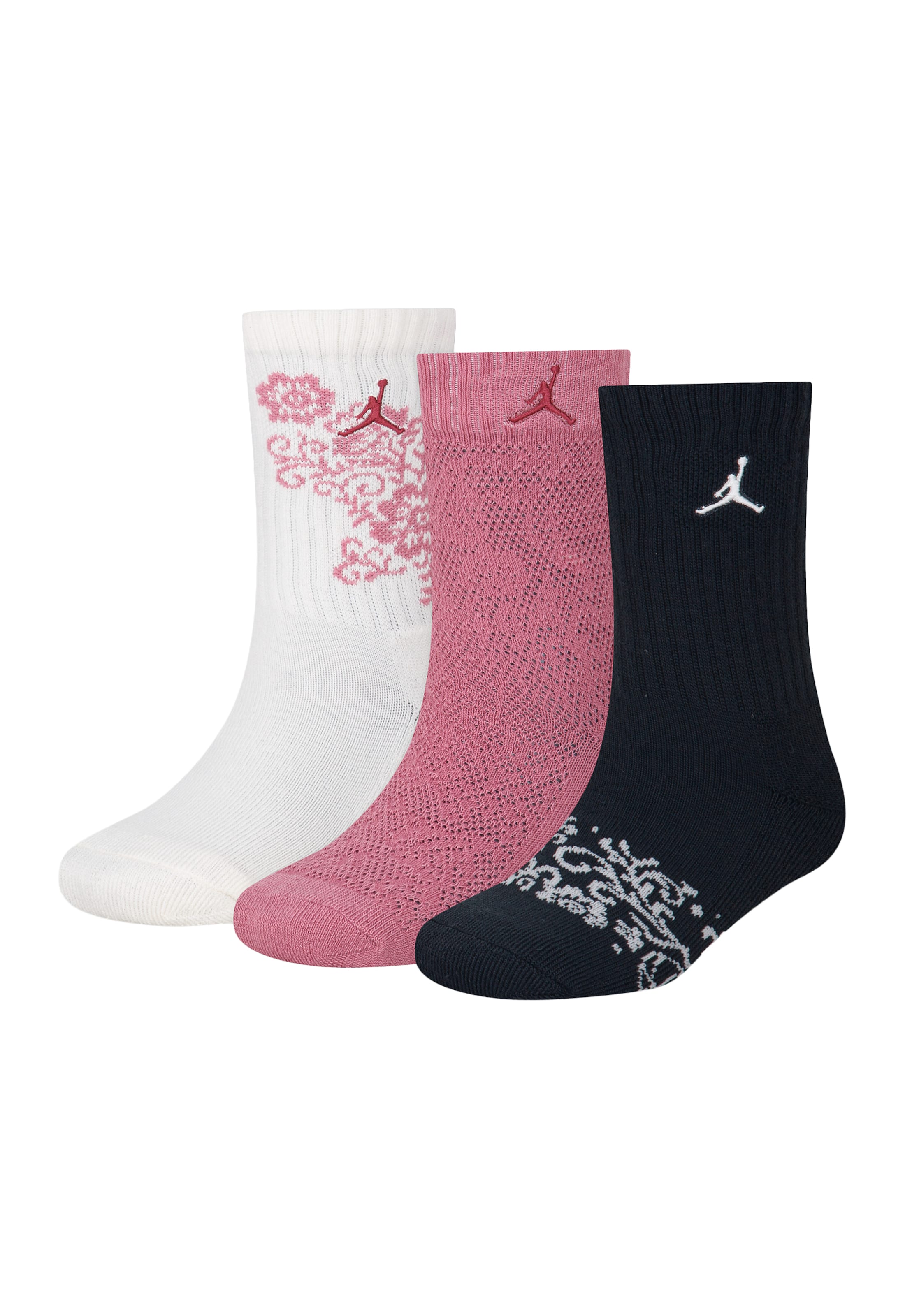 Jordan Socks in Pink: front