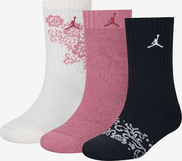 Jordan Socks in Pink: front
