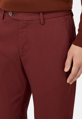 Boggi Milano Slimfit Broek in Rood