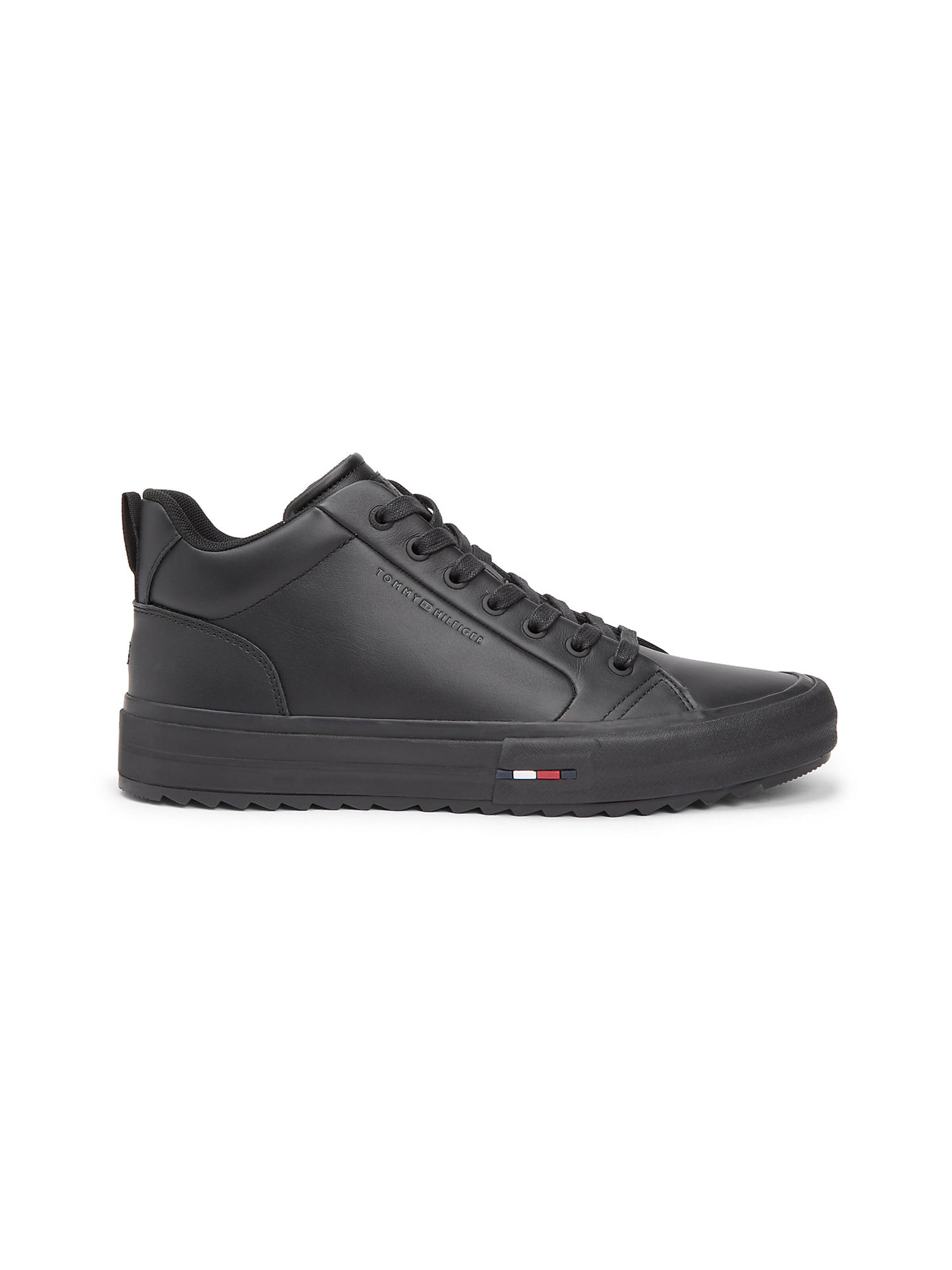 TOMMY HILFIGER Sneakers hoog in Zwart