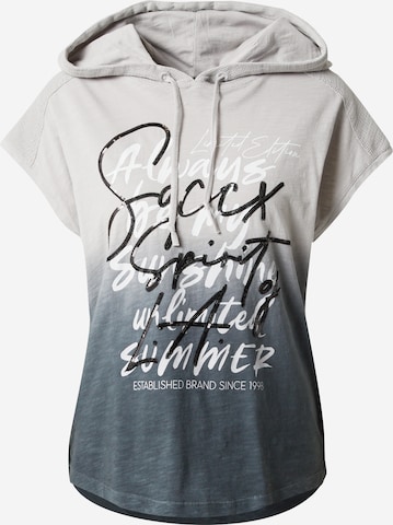 T-shirt Soccx en gris : devant