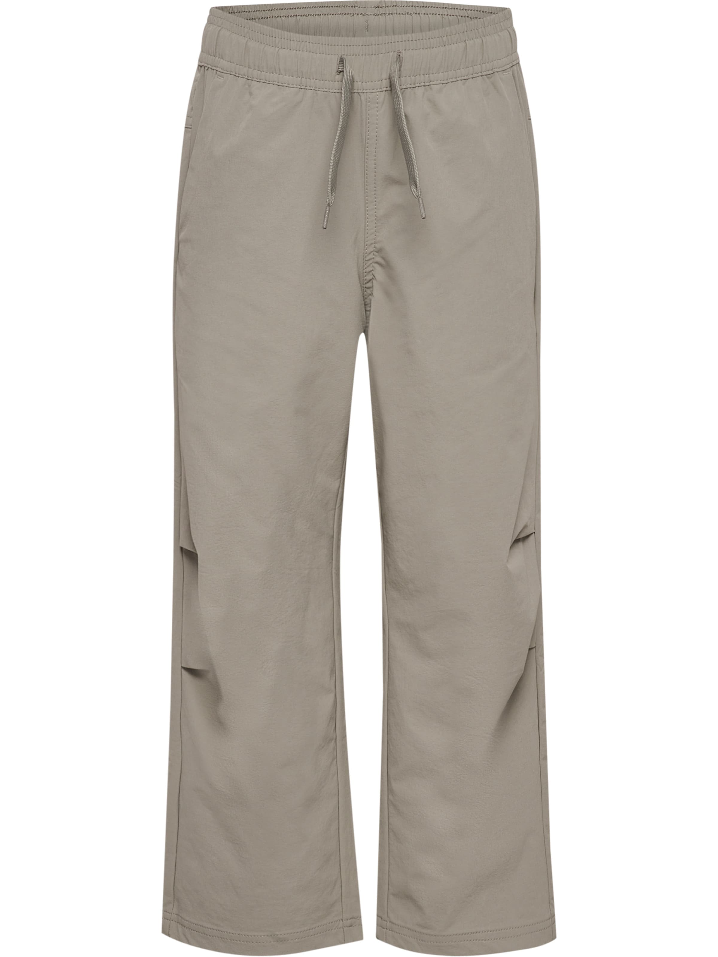 Hummel Regular Workout Pants in Grey: front