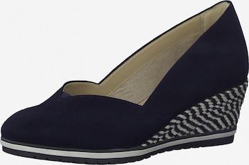 TAMARIS - Sapatos de salto em azul: frente
