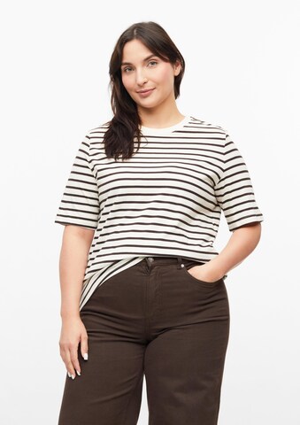T-shirt s.Oliver CURVE en marron : devant