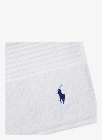 Ralph Lauren Home Duschtuch 'POLO PLAYER' in Weiß