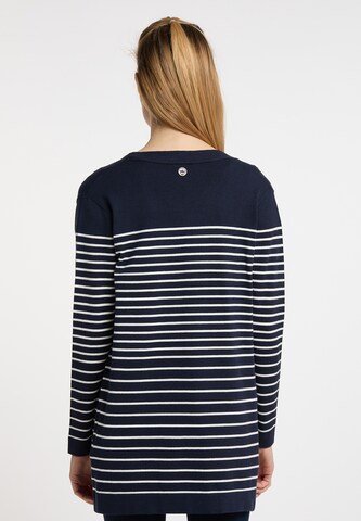 DreiMaster Maritim Knit cardigan 'Kilata' in Blue