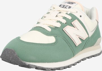 Baskets new balance en vert : devant