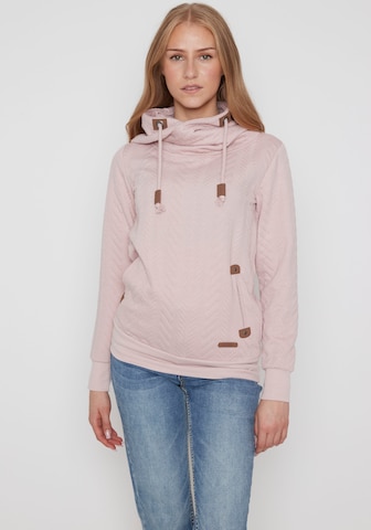 Hailys Sweatshirt in Pink: front