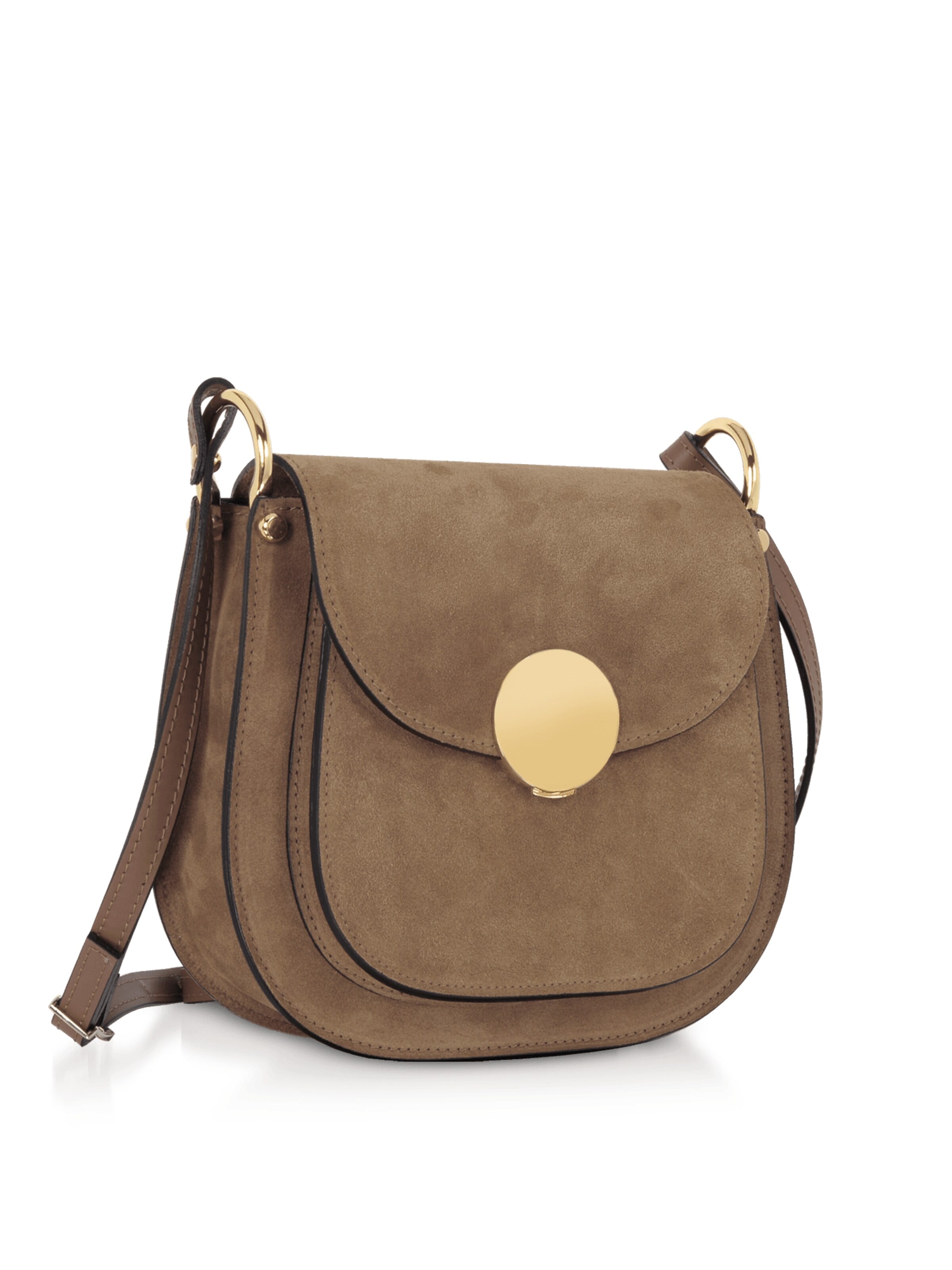 LeParmentier Crossbody bag 'Agave' in Grey