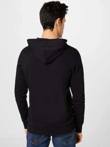 JACK & JONES Sweatshirt 'Shark' in Zwart