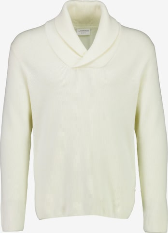 Pull-over Lindbergh en blanc : devant
