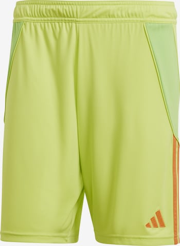 ADIDAS PERFORMANCE Regular Urheiluhousut 'Tiro 24' värissä keltainen: etupuoli