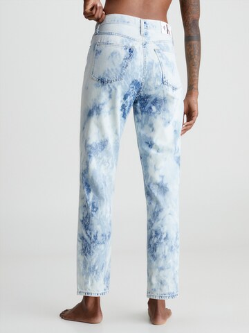 Calvin Klein Jeans Loosefit Džíny – modrá