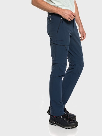 Schöffel Slimfit Outdoorhose 'Koper' in Blau
