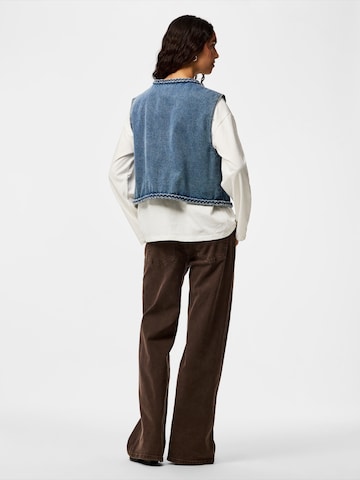 PIECES Bodywarmer 'PCBELL' in Blauw