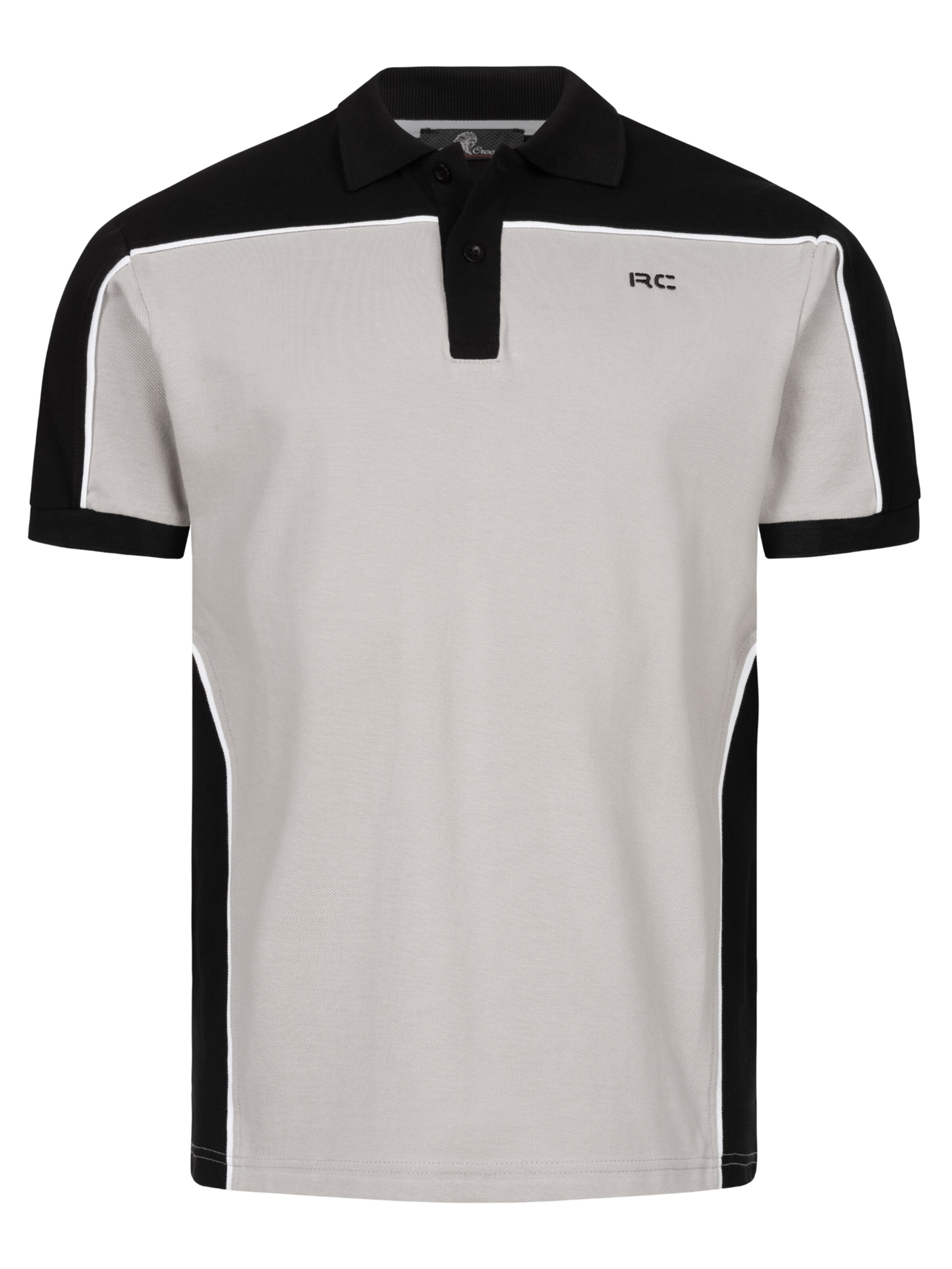 Rock Creek Poloshirt in Grau: Vorderseite