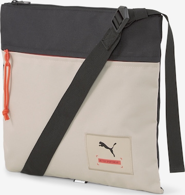 PUMA Shoulder Bag in Beige: front