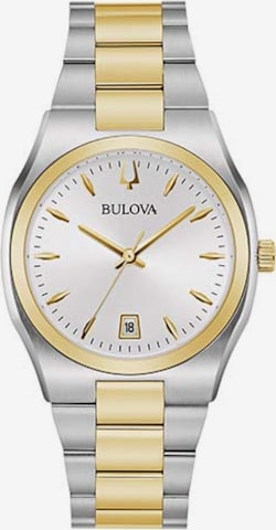 Bulova Analog Watch in Gold: front