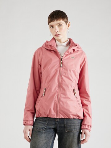 Veste mi-saison 'DIZZIE' Ragwear en rose : devant