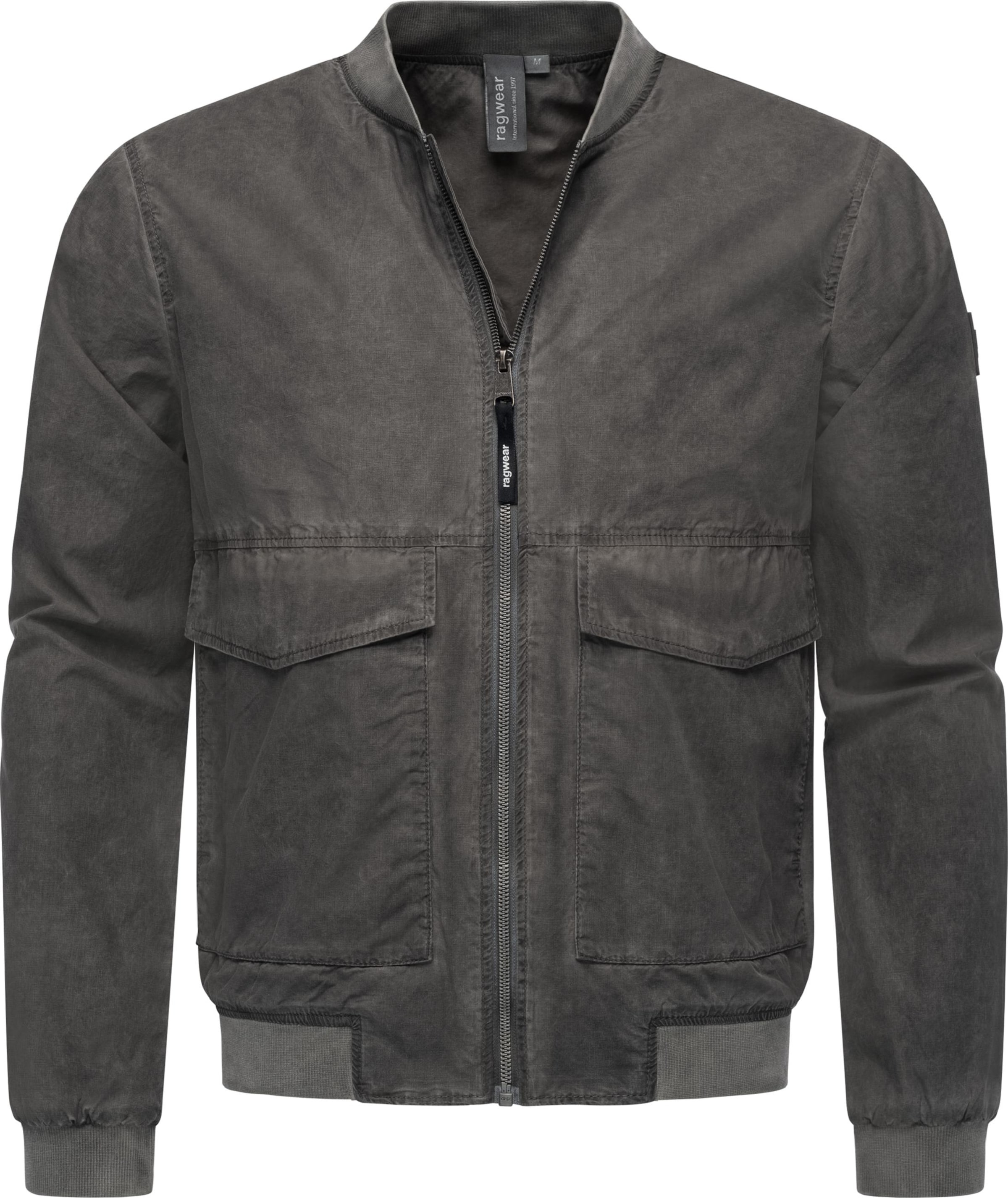 Ragwear Between-Season Jacket &#x27;Daq&#x27; in Grey: front