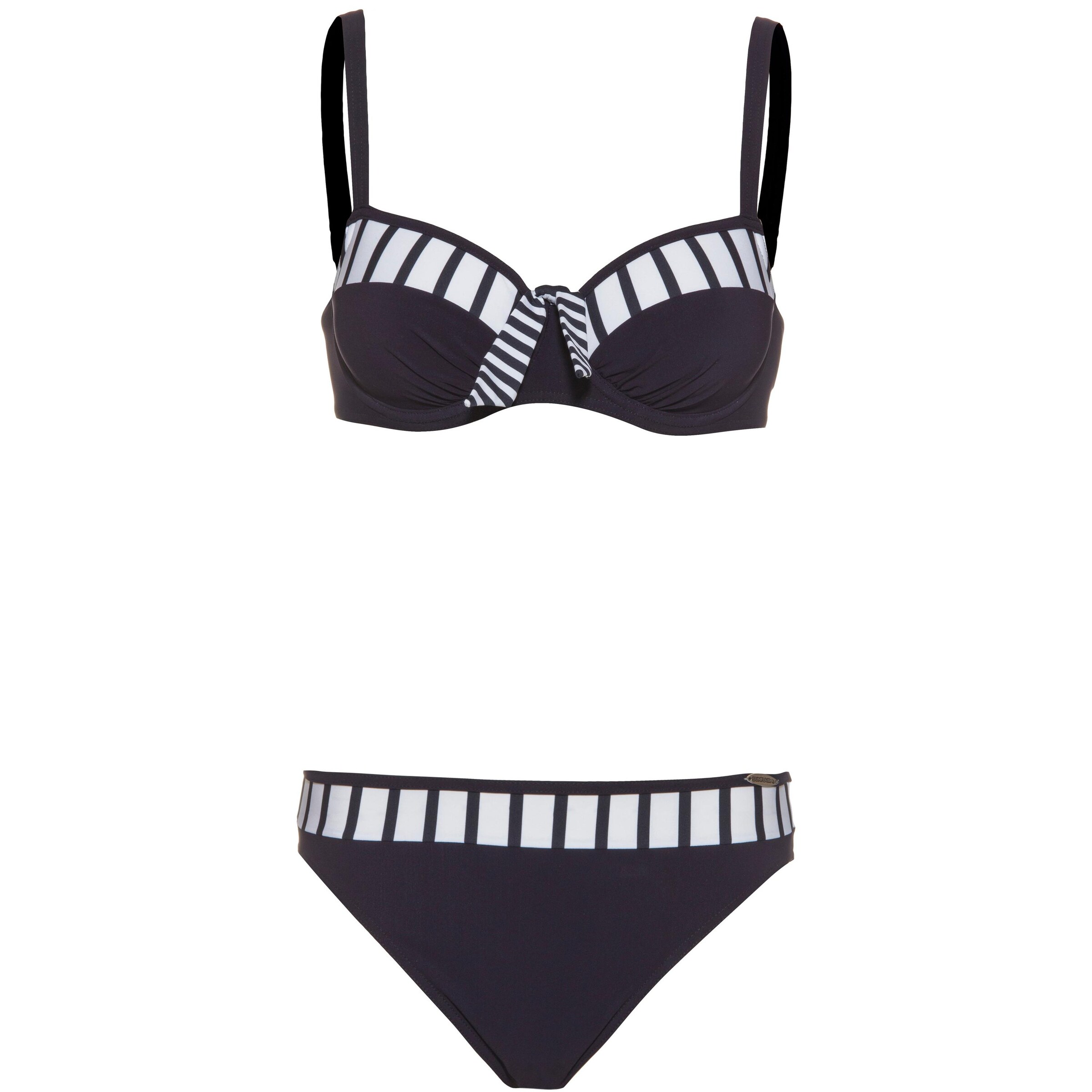 SUNFLAIR T-Shirt Bikini in Blau: Vorderseite