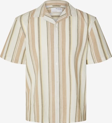 SELECTED HOMME Skjorta i brun: framsida