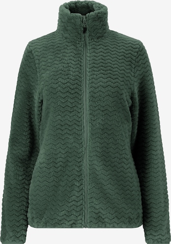 Whistler Functionele fleece jas 'Matra' in Groen: voorkant