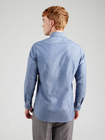 Michael Kors Regular fit Overhemd 'DOBBY' in Blauw