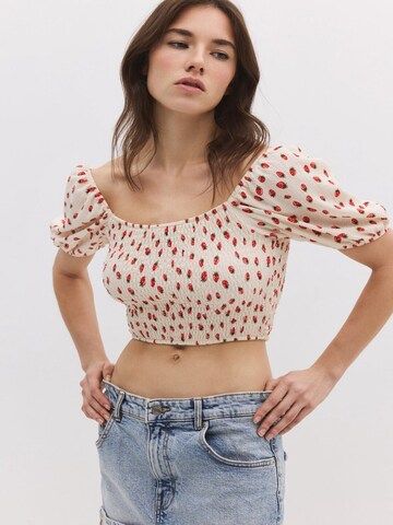 No Matter What Shirt in Beige