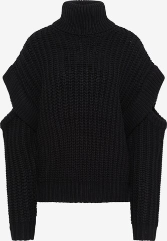 Pull-over faina en noir : devant