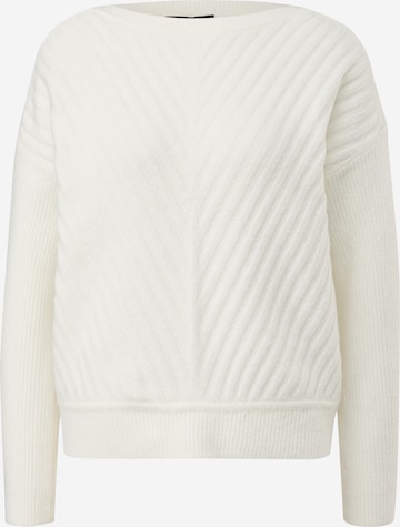 COMMA Sweater in White: front