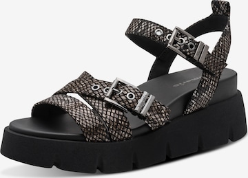 Tamaris Sandaalit värissä musta: etupuoli