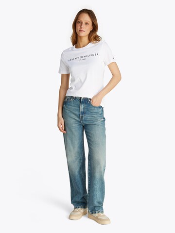 balta TOMMY HILFIGER Marškinėliai