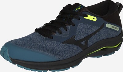 MIZUNO Chaussure de sport 'WAVE RIDER TT 2' en bleu marine / citron vert, Vue avec produit