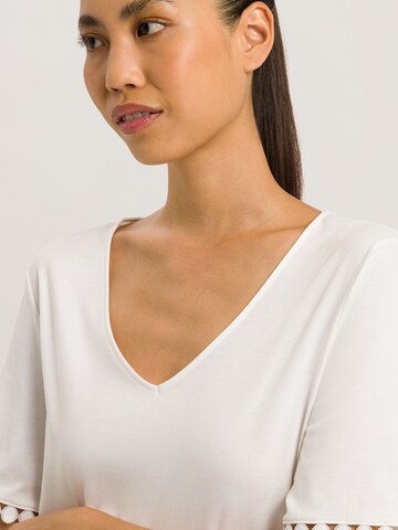 Chemise de nuit ' Rosa ' Hanro en blanc