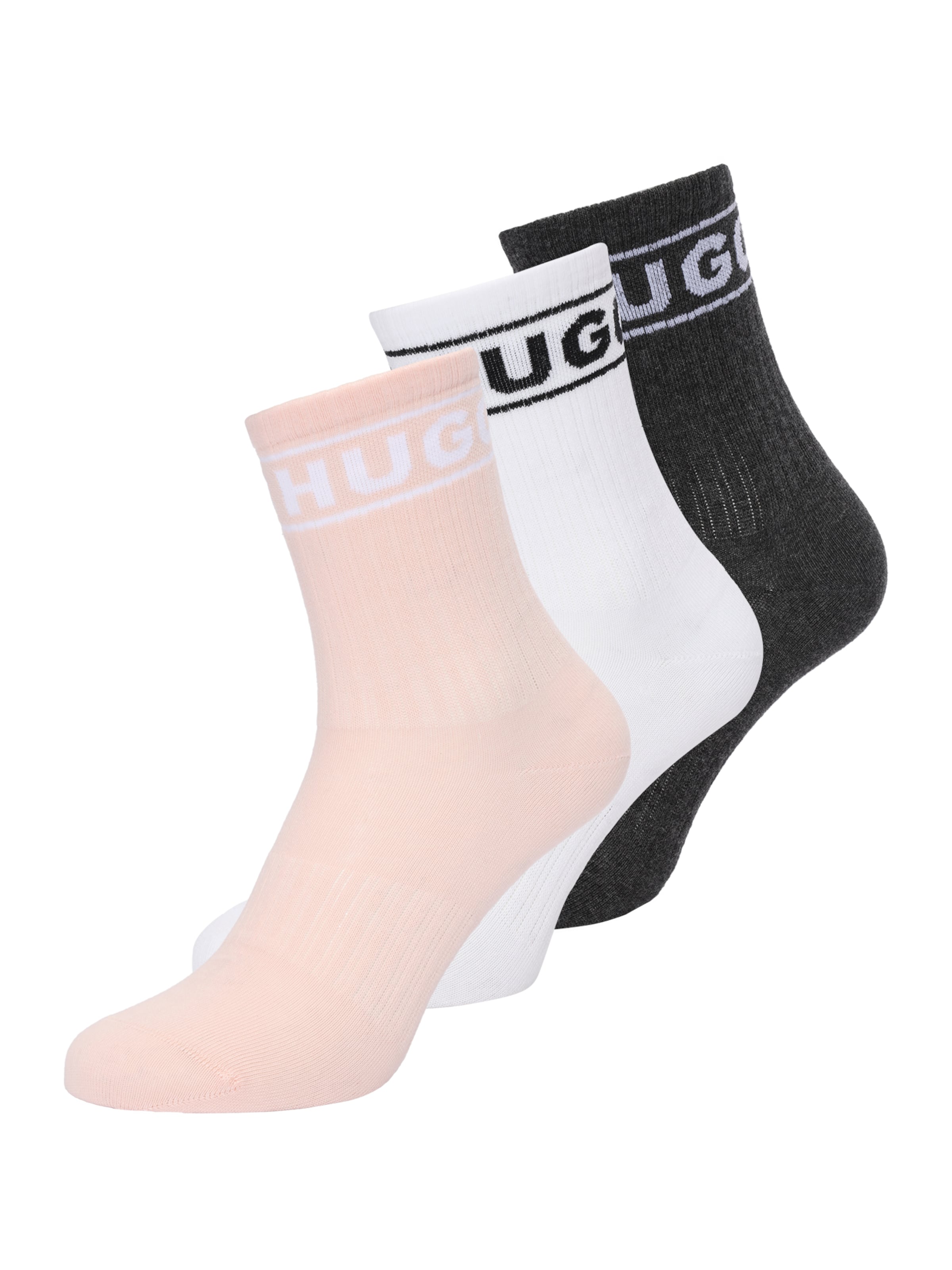 HUGO Zokni - rózsaszín: elől