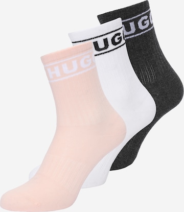 Chaussettes HUGO en beige : devant