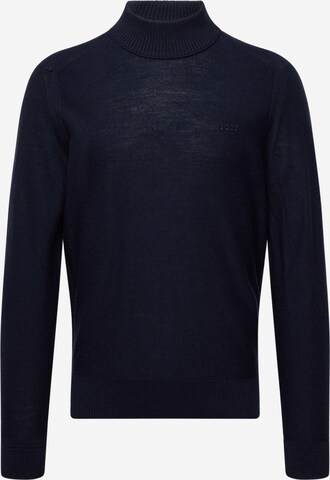 BOSS Sweater 'Avac' in Blue: front