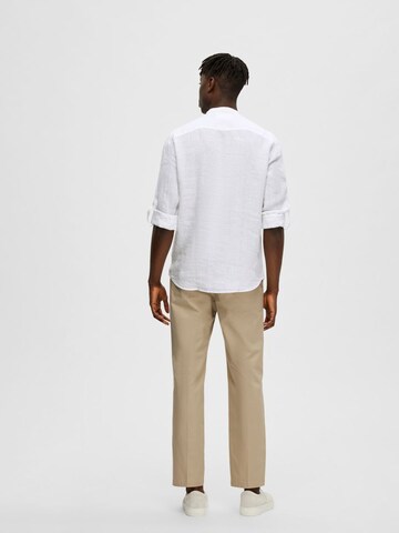 SELECTED HOMME Regular fit Button Up Shirt 'Kylian' in White