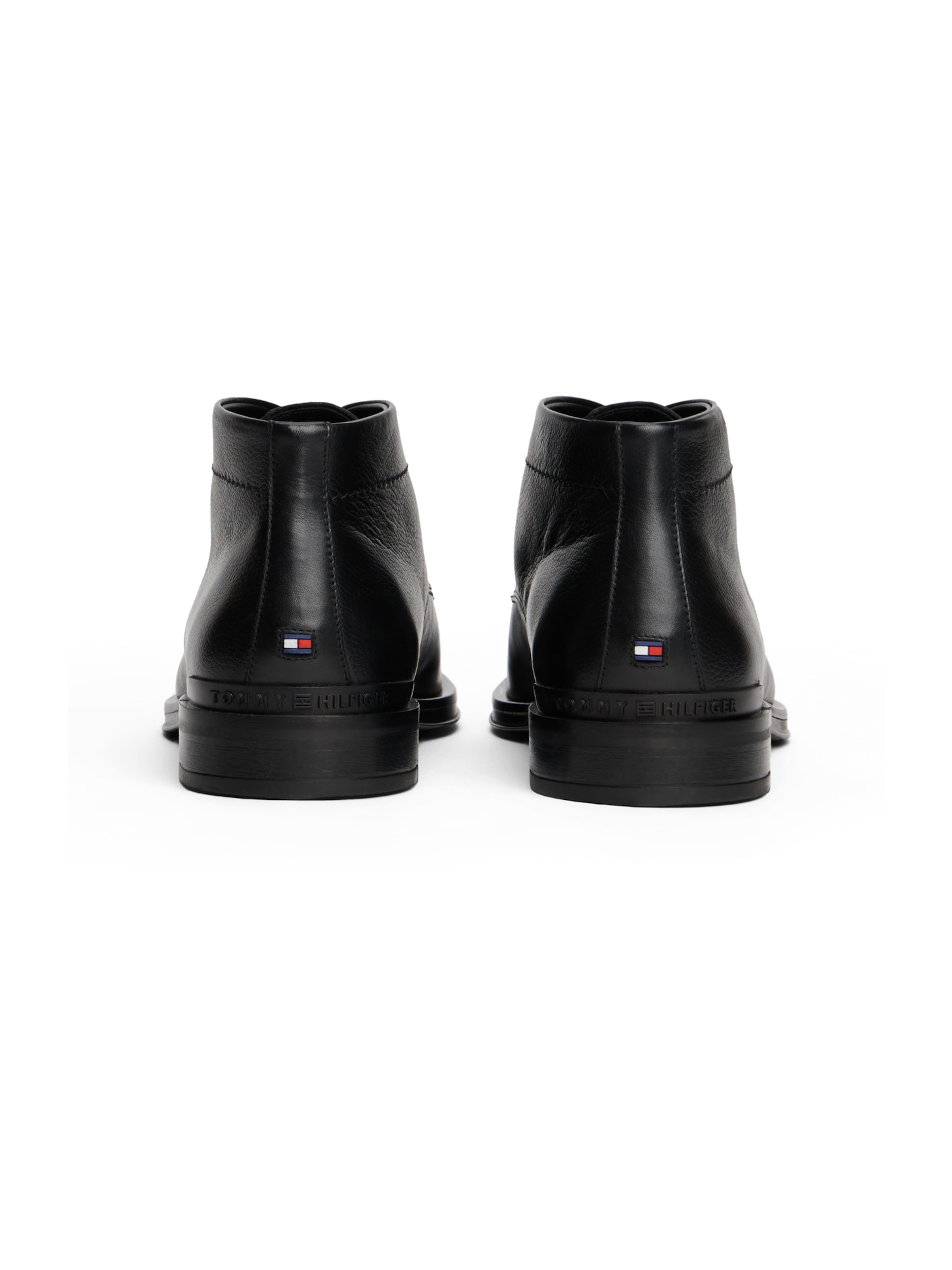 Bottines à lacets TOMMY HILFIGER en noir