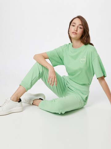 BOSS Orange Shirt 'Evina' in Groen