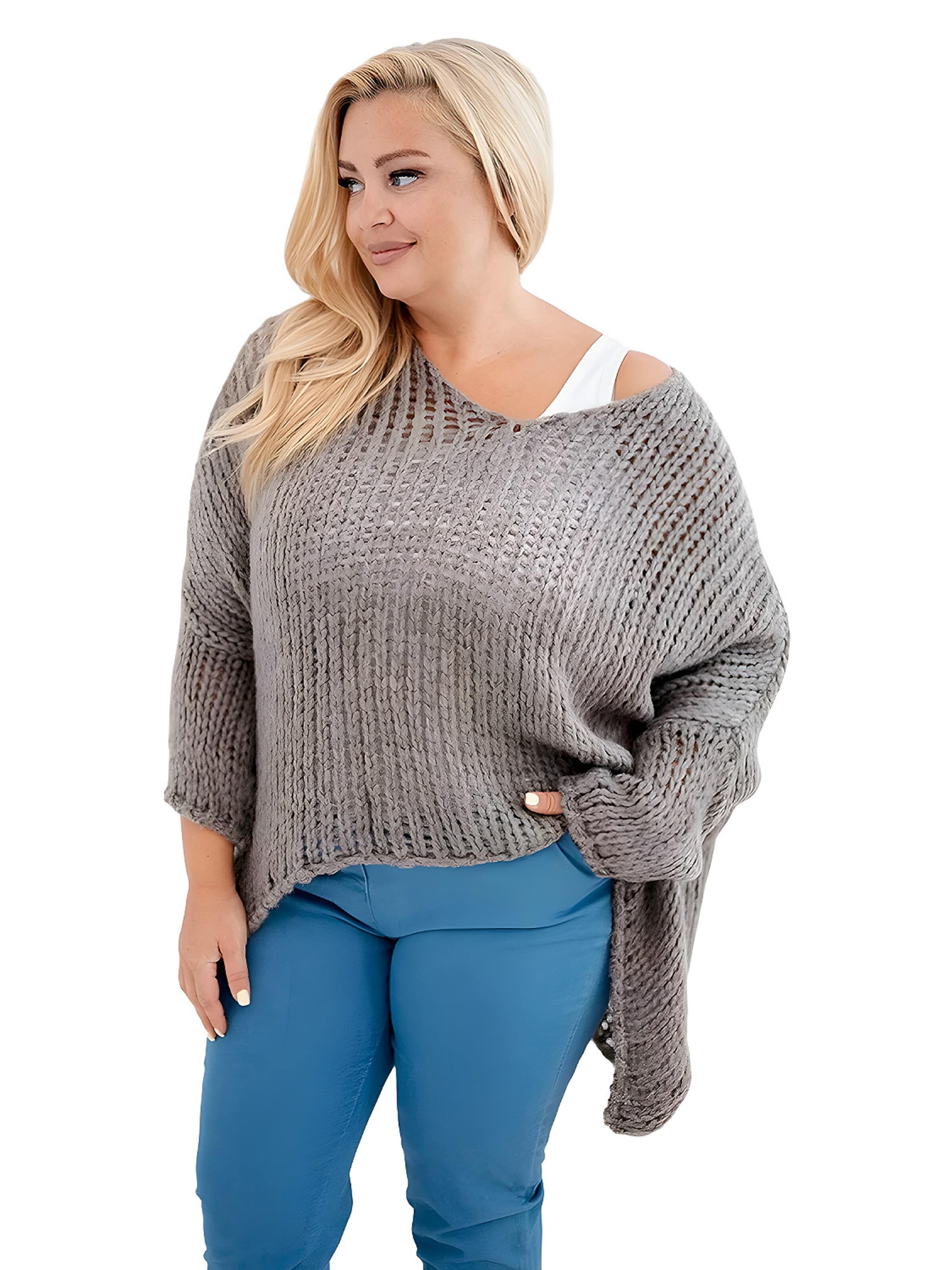 Lumera Pullover‌‌‌‌‌‌‌‌ in Grau: Vorderseite